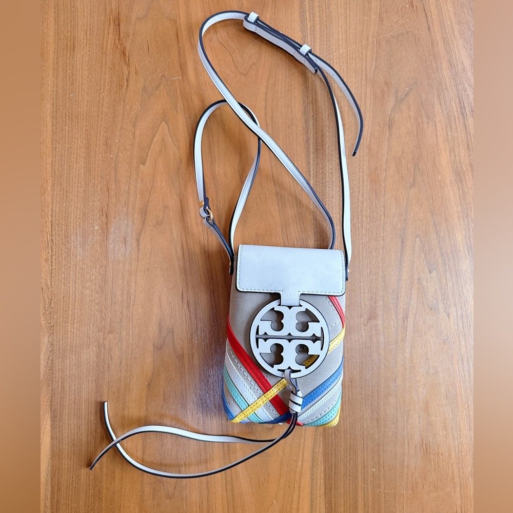 Tory Burch Tory Sport Miller Zig-Zag Phone Crossbody